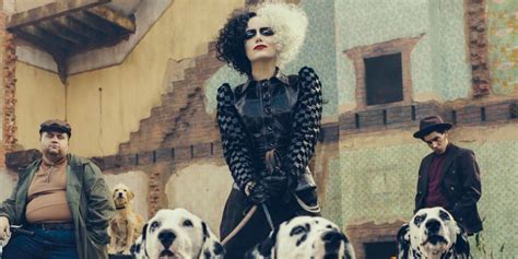 Cruella De Vil Movie Image Emma Stone Is Punk Rock In First Look