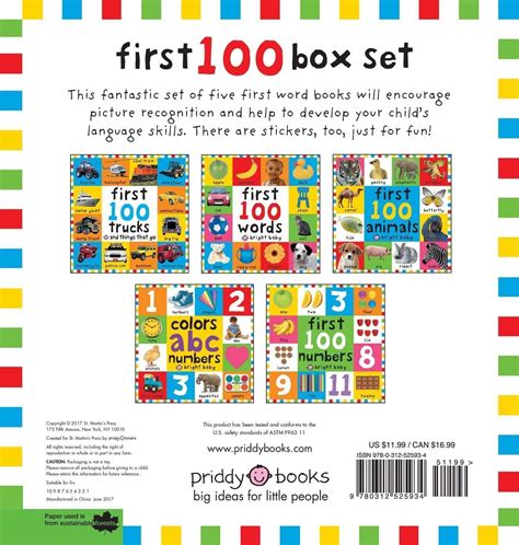 First 100 Box Set 5 Booksn Bookxcess