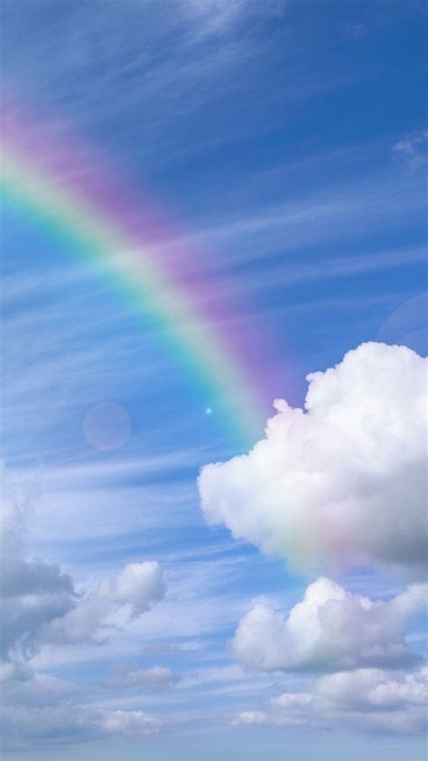 Rainbow Sky Wallpapers Top Free Rainbow Sky Backgrounds Wallpaperaccess