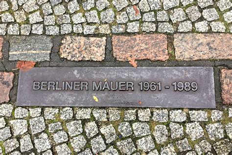 Berlin Wall Marker Free Stock Photo Public Domain Pictures