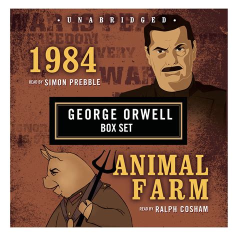 Mua George Orwell Boxed Set 1984 And Animal Farm Trên Amazon Mỹ Chính