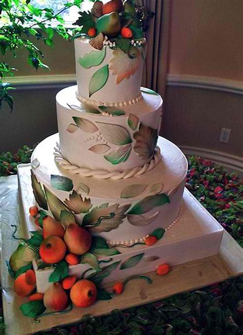 Autumn Wedding Cakes