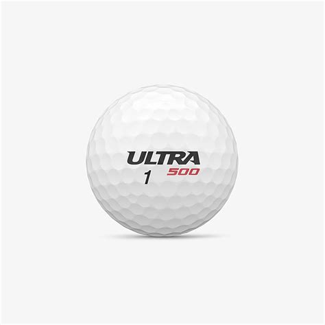 Wilson Ultra 500 Straight Golf Balls 15 Pack Maple Hill Golf