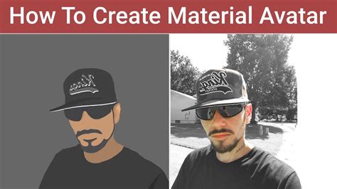 Vector Portrait Profile Image Design Photoshop Quick Tutorial Youtube