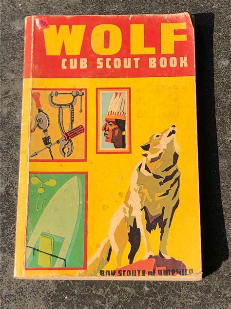 Wolf Cub Scout Book Etsy