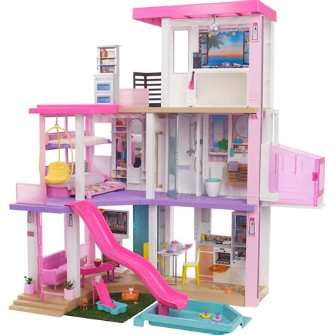 Barbie Dreamhouse 375 Ft Dollhouse With Pool Slide Elevator