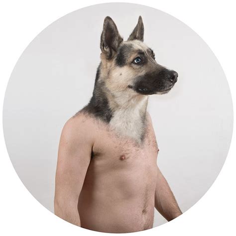 Human Animal Hybrids Portrait Photos In Therianthropes Series