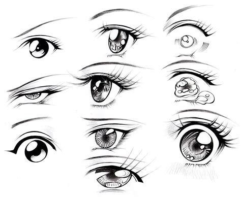 How To Draw Anime Eyes Male And Female Complete Guide On How To Draw