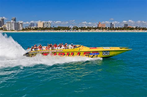 Thriller Miami Speedboat Tour Thetixs Book Activities Attractions And Things To Do
