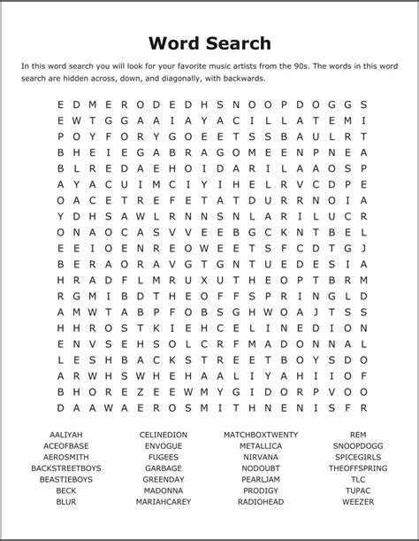 Puzzle the mind with three different versions. 5 Best Images of Hidden Words Puzzles Free Printable ...