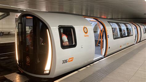 New Trains Launch For Passengers On Glasgow Subway Bbc News