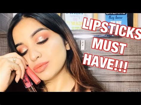 NUDE LIPSTICKS MUST HAVE 2020 BEST AND AFFORDABLE LIPSTICKS IN INDIA