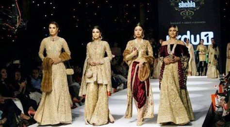 Photos Fashion Pakistan Week Pakistani Models Fire Up The Ramp In