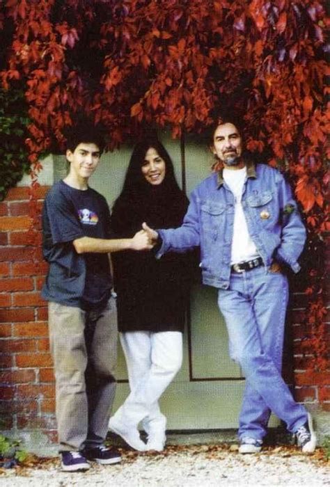 George Harrison And His Wife Olivia Arias With Their Son Dhani Harrison George Harrison Art