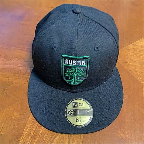 New Era Accessories Nwt Austin Fc New Era Black 59fifty Fitted Hat