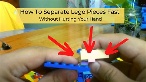 How To Separate Lego Pieces Without The Separator And Save Your Nails
