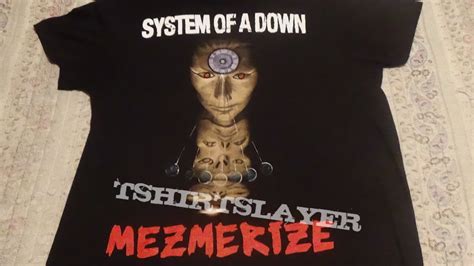System Of A Down Mezmerize T Reprint 2017 Xl Tshirtslayer Tshirt