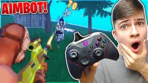 Using An Aimbot Controller To Win In Arena Fortnite Youtube