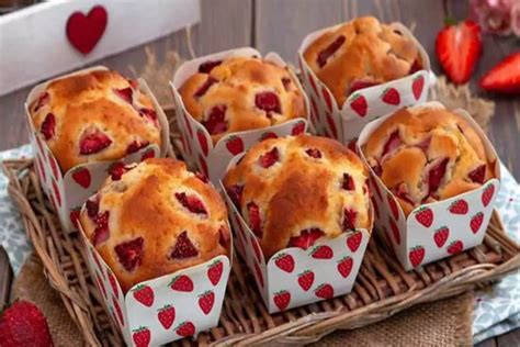 Muffins Aux Fraises Et Mascarpone Moelleux Toutes Recettes