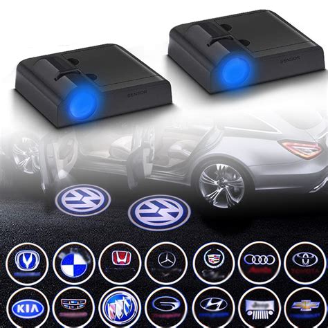 Customizable Led Car Logo Projector Light Welcome Door Lights
