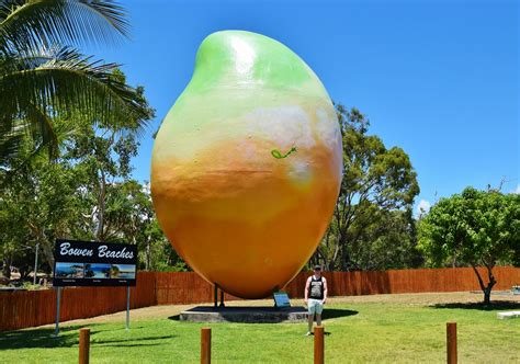 The Big Mango At Bowen Queensland Bowen A Small Town I Flickr