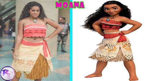 Moana Characters In Real Life Youtube