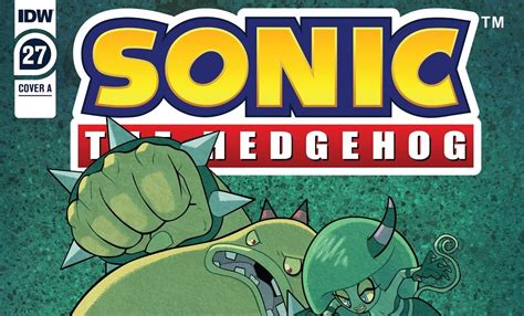 Hedgehogs Cant Swim Sonic The Hedgehog Idw Issue 27