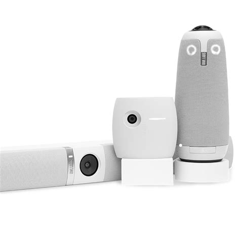 meeting owl 3 owl bar whiteboard owl bundle — intelligent 360 degree 4k conferencing bundle