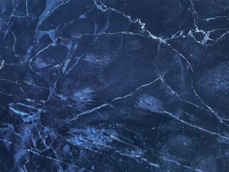 Premium Photo Texture Of Navy Blue Marble With Lines Macro Background