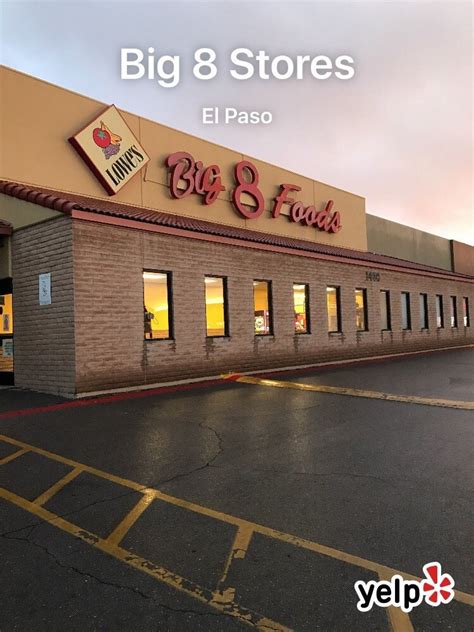 Big 8 Stores Grocery 1480 George Dieter Dr El Paso Tx Phone