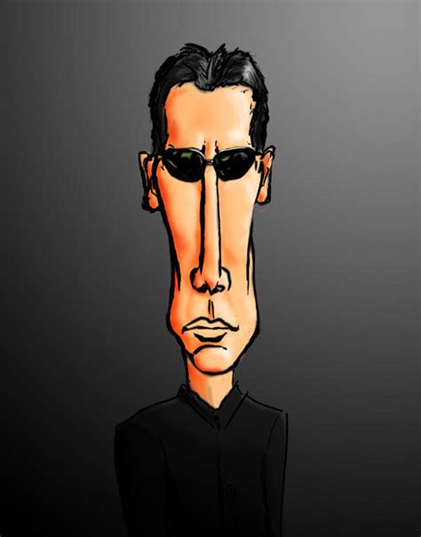 Keanu Reeves Caricature By Etanrolyat On Deviantart