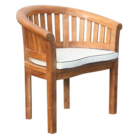 Get the best deal for teak patio patio chairs from the largest online selection at ebay.com. Chic Teak Peanut Outdoor Chair / Barstool Cushion - AK24CC ...
