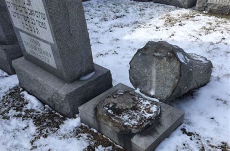 Breaking Another Jewish Cemetery Vandalized This Time In New York