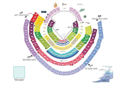 Breakdown Of The Truist Park Seating Chart Atlanta Braves