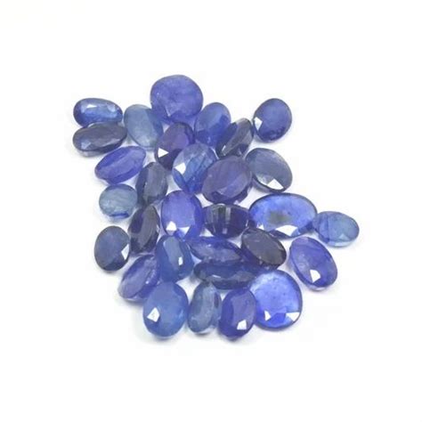 Natural Ceylon Blue Sapphire Loose Gemstone Neelam Chakra Healing At