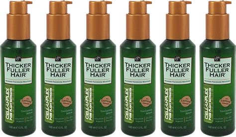 Thicker Fuller Hair Serum Oz Thickening Pack Of Amazon Co Uk Beauty