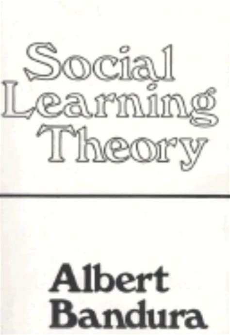 Social Learning Theory Bandura Albert Amazon Fr Livres
