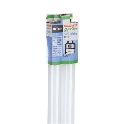 Products with Free Delivery Sylvania 22462 F34CWX/SS/2PK CP Straight