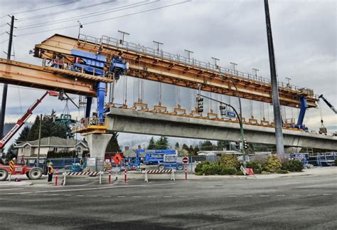 Skytrain Evergreen Line Construction Progressing Quickly Photos