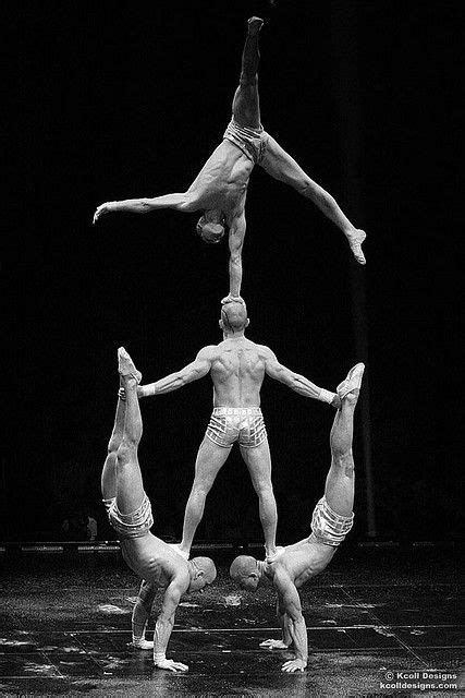 4 Male Acrobats Acro Dance Acro Rhythmic Gymnastics