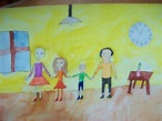 My happy family. My Family. Drawings. Pictures. Drawings ideas for kids ...