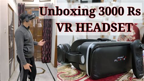 Irusu Vr Box Unboxing Opening Rs Vr Box With Headphones And Controller Shen Ak Youtube
