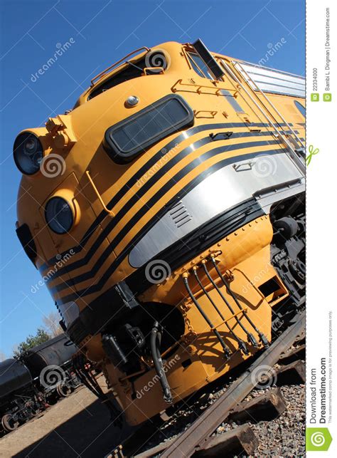 Yellow Train Stock Photo Image Of Antique Engine Industry 22334000