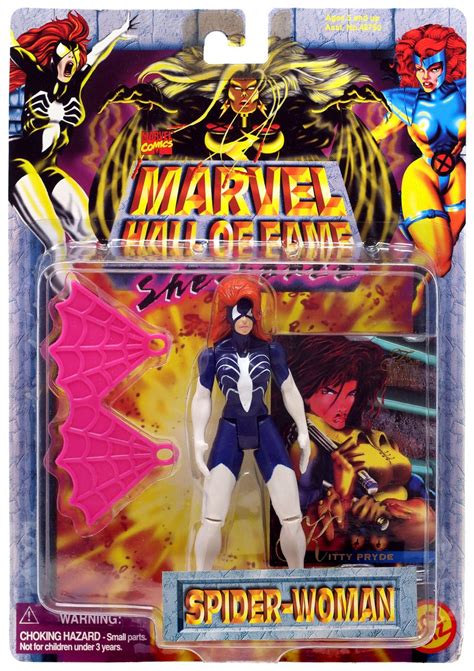 Marvel Hall Of Fame She Force Spider Woman Action Figure Toy Biz Toywiz