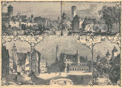 Bei wohnen rothenburg kann man zwischen unterschiedlichen wohnorten und wohnangeboten wählen. Rothenburg ob der Tauber | Vintage world maps, Art, Painting