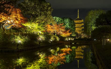 Kyoto Night Wallpapers Top Free Kyoto Night Backgrounds Wallpaperaccess