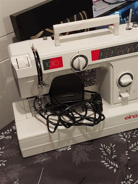 Elna 1010 Sewing Machine For Spairs Or Repair Ebay