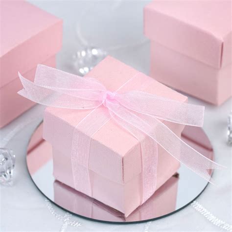 Efavormart 100 Boxes 2 Pcs Favor Boxes For Candy Treat T Wrap Box