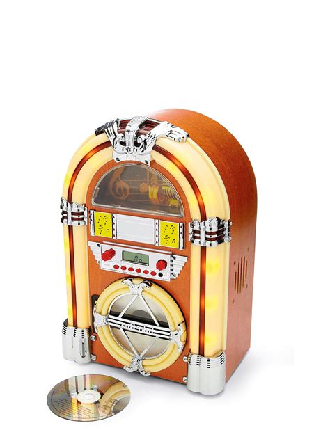 Table Top Jukebox Cd Player With Bluetooth Chums