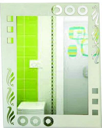 Sparkle Glass Frosted Mirrors Shape Rectangle Thickness Milimetre 5mm At Rs 950piece In Thane